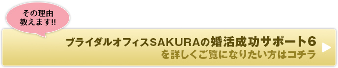 ブライダルオフィスSAKURAの婚活成功サポート6を詳しくご覧になりたい方はコチラ